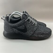 Tênis de corrida Nike Roshe Run Print feminino tamanho 9.5 preto cinza 599432-002 comprar usado  Enviando para Brazil