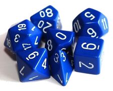 Conjunto de 7 Blue Poly Dice comprar usado  Enviando para Brazil