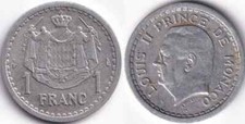 Franc 1943 monaco d'occasion  Charenton-le-Pont