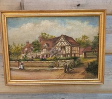 Vintage framed oil for sale  NOTTINGHAM