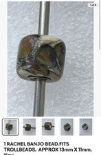 Rachel banjo beads.trollbeads for sale  MORECAMBE