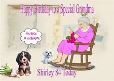 Personalised birthday card for sale  Shipping to Ireland