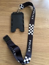 Police printed lanyard. for sale  MANSFIELD