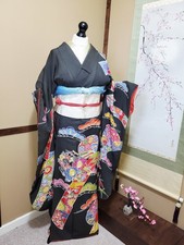 Antique japanese furisode for sale  WIRRAL