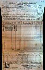 Filmes de faroeste MGM Metro Goldwyn Mayer Billhead 15 de outubro de 1926 comprar usado  Enviando para Brazil