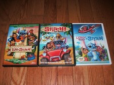 Usado, Disney Lilo and Stitch set of 4 movies on DVD. 1, 2, Stitch the Movie! & Leroy comprar usado  Enviando para Brazil