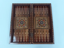 Vintage wooden backgammon for sale  RUGBY