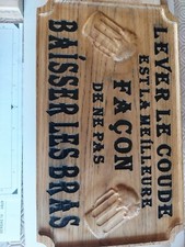 Plaque décorative bois d'occasion  Carvin