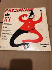 V/A CARNAVAL 57 NORA NEY VERA LUCIA DUO GUARUJA HAROLDO LOBO BRAZIL SAMBA 10'' comprar usado  Enviando para Brazil