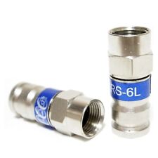 Conector de compressão de bloqueio coaxial universal RG-6 50 peças PCT-TRS-6LMG comprar usado  Enviando para Brazil