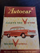 Vintage autocar magazine for sale  BANBURY