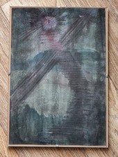 Aquarell landschaft mischtechn gebraucht kaufen  Leipzig