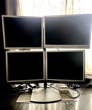 Monitor stand black for sale  SANDY