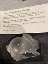 Lalique standing glass for sale  PRESTON