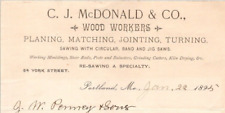 1895 mcdonald wood for sale  Moneta