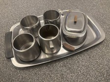 stainless steel tea set for sale stainless steel tea set for sale DURHAM