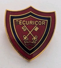 Securicor vintage shield for sale  NORTHAMPTON