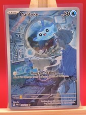 Mantyke 189/182 Paradox Rift ilustração arte completa cartão holográfico Pokemon * Novo *, usado comprar usado  Enviando para Brazil