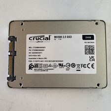 SSD Crucial MX500 CT250MX500SSD1 250 GB SATA III 2,5” 100% saúde grau A comprar usado  Enviando para Brazil