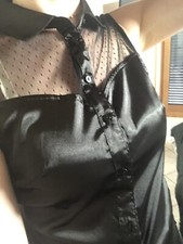 Camicetta nera tulle usato  Novara