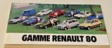 Brochure publicitaire gamme d'occasion  Quarré-les-Tombes