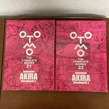 KATSUHIRO OTOMO THE COMPLETE WORKS 21&22 Animation AKIRA Storyboards 1&2 comprar usado  Enviando para Brazil