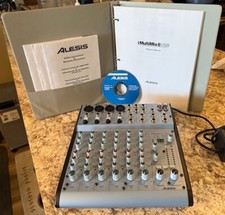 Alesis Multimix 8 USB 8 Canais Mixer de Estúdio com Fonte de Alimentação, CD, Manual, Como Está comprar usado  Enviando para Brazil