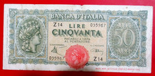 Repubblica italiana banconota usato  Zerbolo