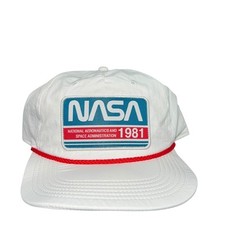 Nasa white snapback for sale  Fontana