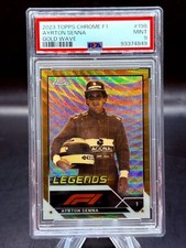 Topps chrome ayrton gebraucht kaufen  Schwarzach