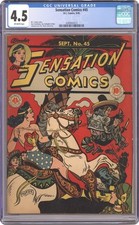Sensation Comics #45 CGC 4.5 1945 4389505012 comprar usado  Enviando para Brazil