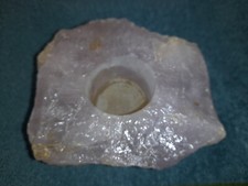 Edelsteinteelicht amethyst roh gebraucht kaufen  Sternberg