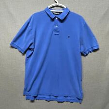 Camisa polo masculina vintage Ralph Lauren azul grande ajuste original manga curta pônei, usado comprar usado  Enviando para Brazil