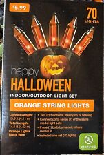 Orange string lights for sale  Beckemeyer