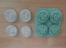 Gießform silikonform rosen gebraucht kaufen  Hildesheim