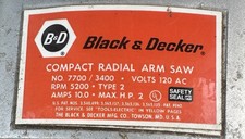 Radial arm saw for sale  Harrisburg