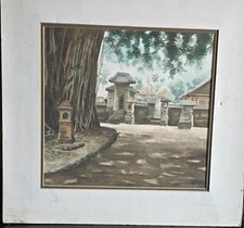 Original 1950s watercolour for sale  RUGELEY