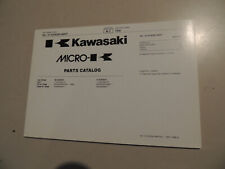 Parts catalog kawasaki gebraucht kaufen Parts catalog kawasaki gebraucht kaufen  Fruerlund,-Engelsby, Tastrup