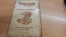 Triumph unit construction for sale  NORTHWICH