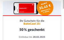 Bahncard deutsche bahn gebraucht kaufen  Dortmund