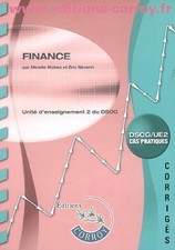 Finance. dscg ue2 d'occasion  France