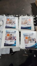Pacote com 4 colchões com zíper invólucro não usado tamanhos mistos pequeno defeito de embalagem comprar usado  Enviando para Brazil