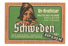 Ddr etikett krostitzer gebraucht kaufen  Prösen