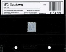 Altdeutschland württemberg di gebraucht kaufen  Fürth