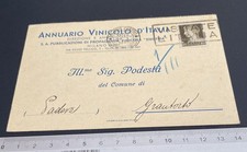 Cartolina pubblicitaria annuar usato  Villorba