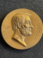 Abraham lincoln bronze for sale  NEWTON ABBOT