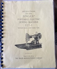 Instructions using singer for sale  Lawrence