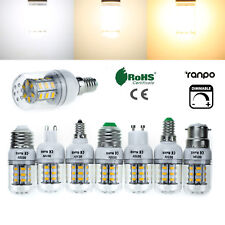 Bombilla de maíz regulable E27 E14 B22 7W 5730 SMD brillante 220V 12V 24V lámpara RA segunda mano  Embacar hacia Mexico
