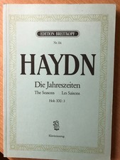 Partitur haydn jahreszeiten gebraucht kaufen  Bad Orb
