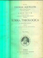 Summa theologica pars usato  Italia